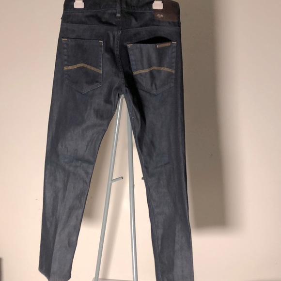 ARMANI EXCHANGE J66 Straight Black Jeans - Picture 3 of 14